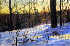 Winter Setting Sun