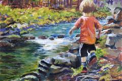 Leo Along the Creek