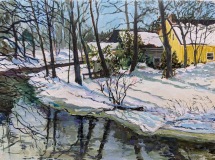24-Yellow-House-on-the-River-Tay-Perth-9x12-Mar-5-2023